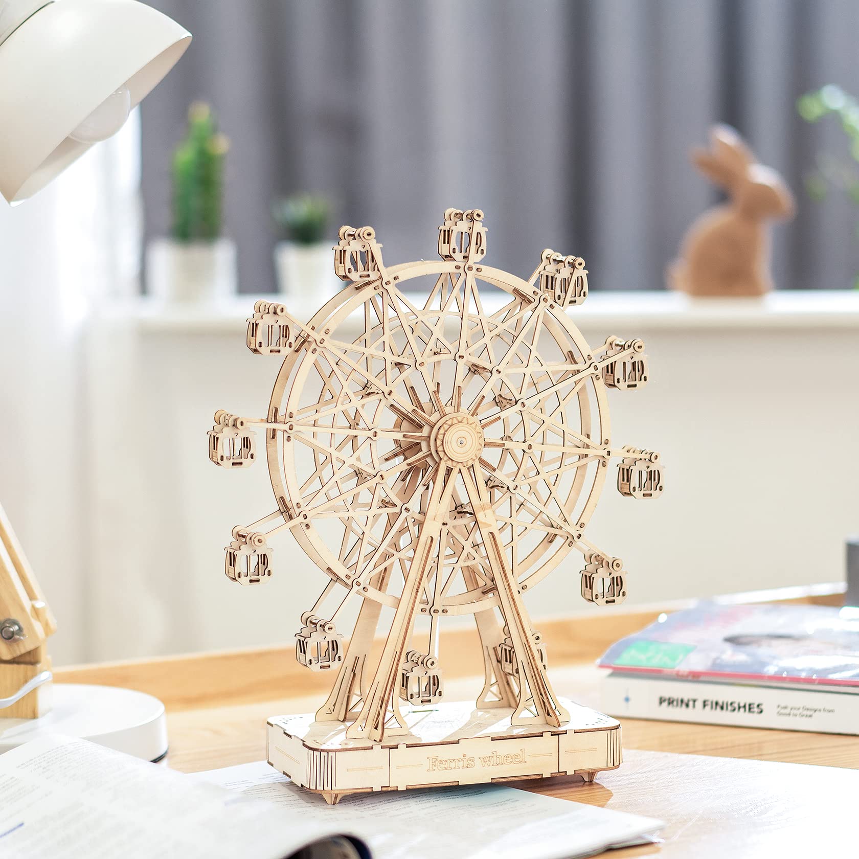 Foto 3 pulgar | Puzzle 3d Ferris Wheel Rowood Rowood 232 Piezas Para Adultos - Venta Internacional.