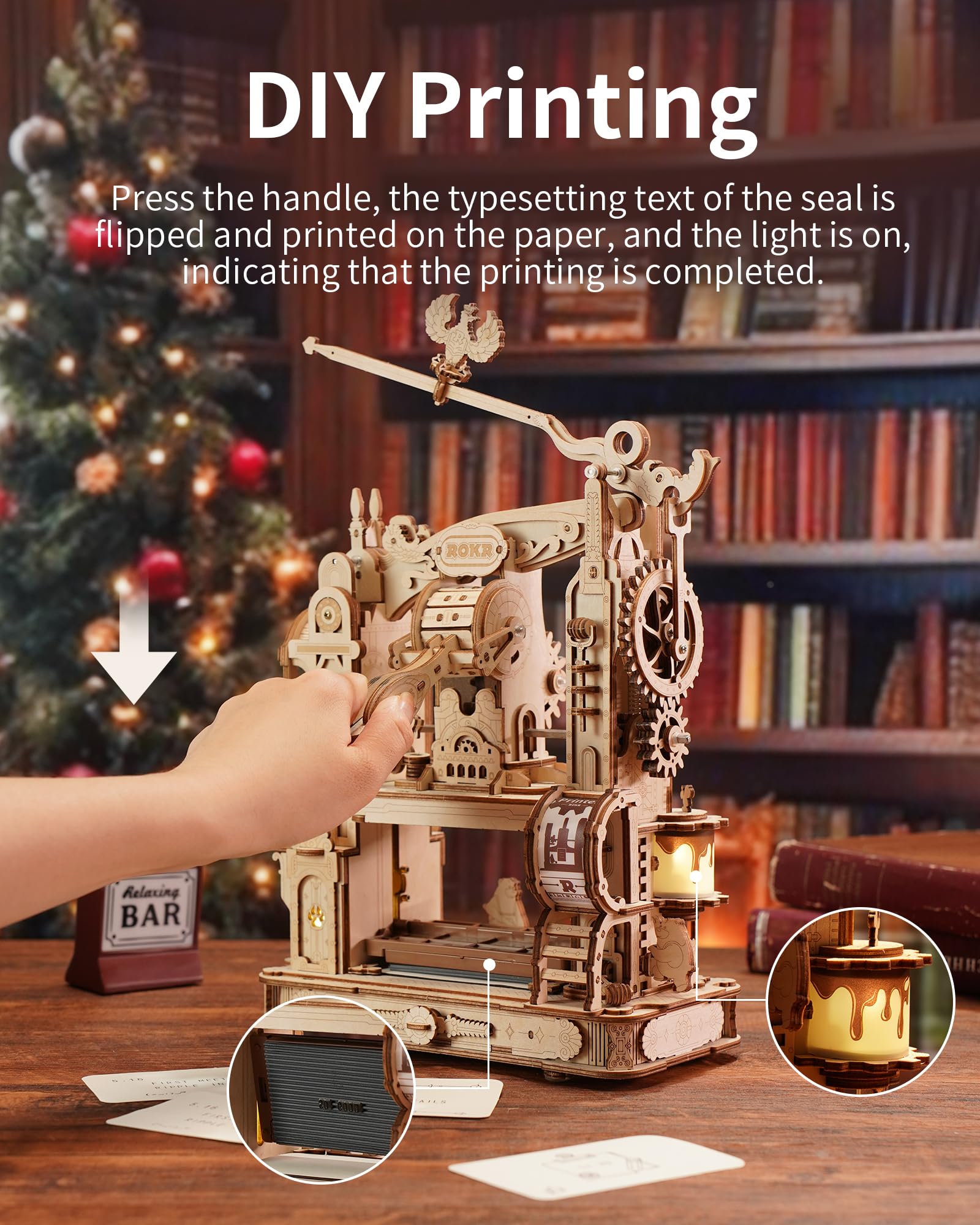 Foto 3 pulgar | Impresora 3d Puzzle Rokr Classic Lk602 Para Adultos - Venta Internacional.