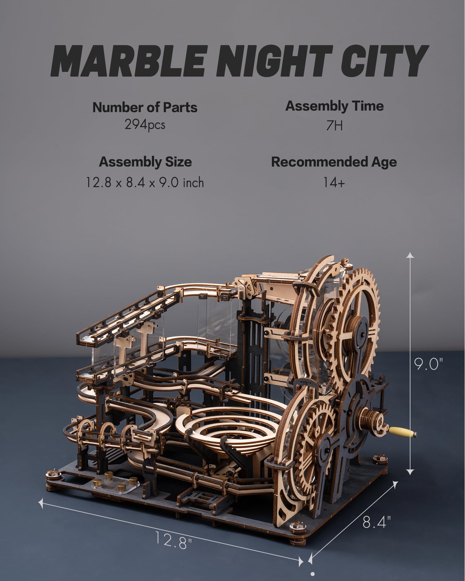 Foto 4 pulgar | Puzzle 3d Rowood Marble Night City Lga01 Para Adultos - Venta Internacional.