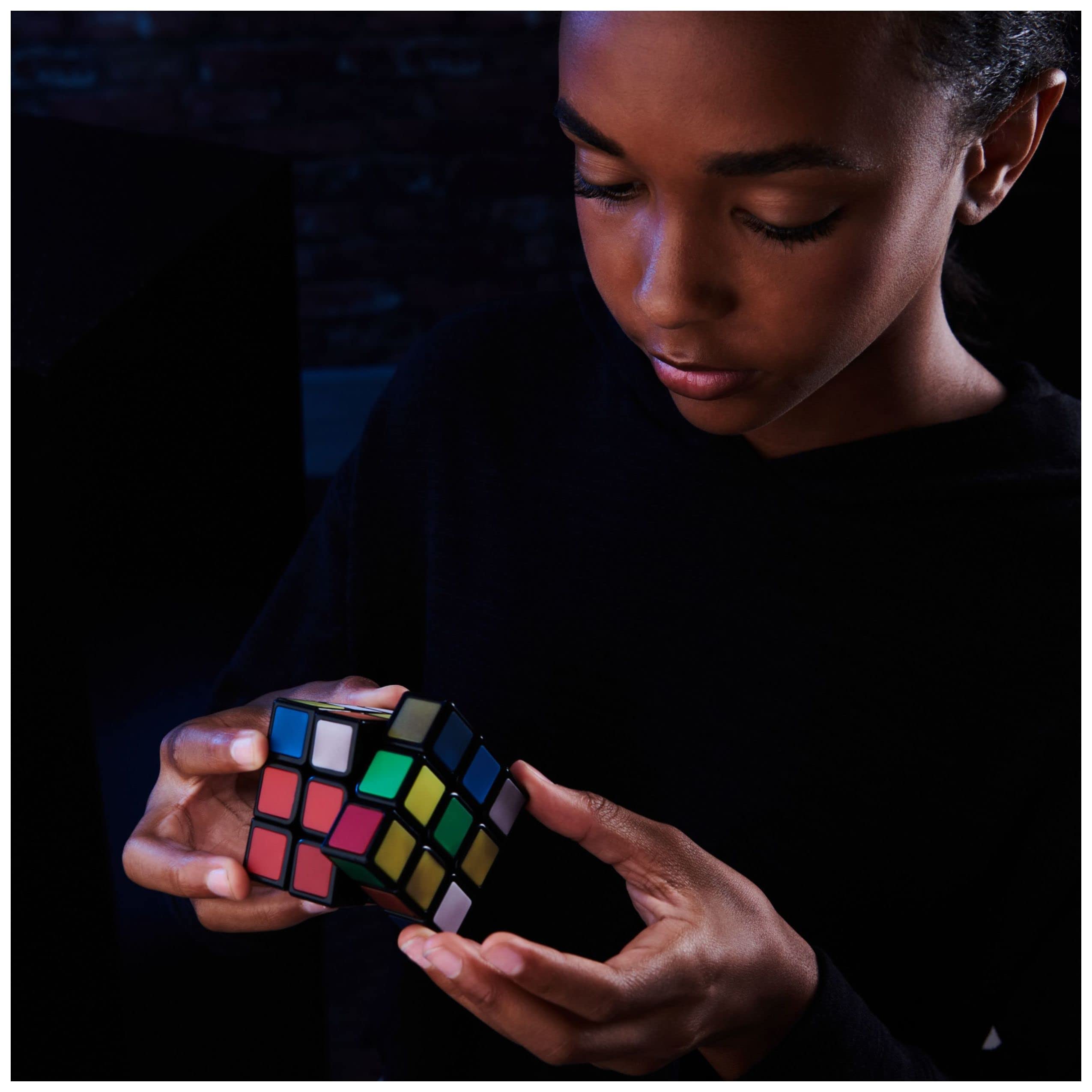 Foto 6 pulgar | Juego De Rompecabezas Rubik's Cube 3x3 Phantom Para Mayores De 8 Años Con Heat Reveal - Venta Internacional.