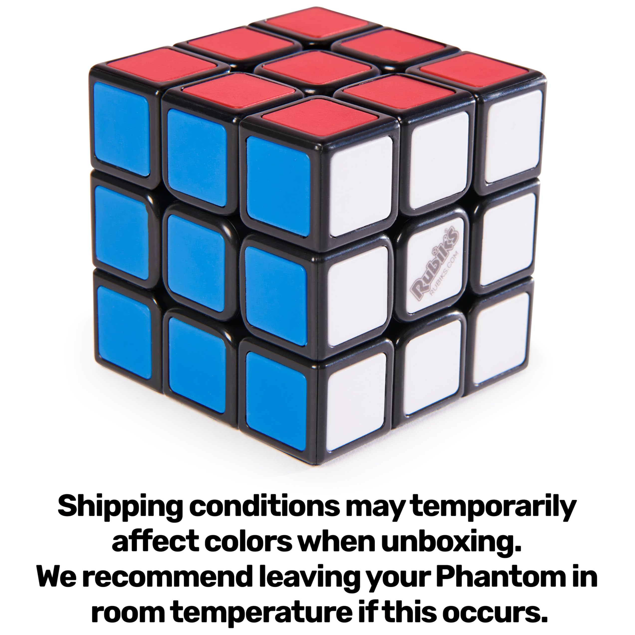 Foto 7 pulgar | Juego De Rompecabezas Rubik's Cube 3x3 Phantom Para Mayores De 8 Años Con Heat Reveal - Venta Internacional.