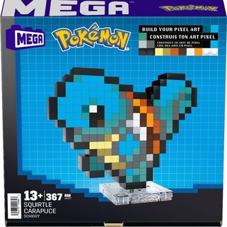 Foto 2 | Mega Contstrux Pokemon Pixel Squirtle 367 Pzs Hth77 Mattel