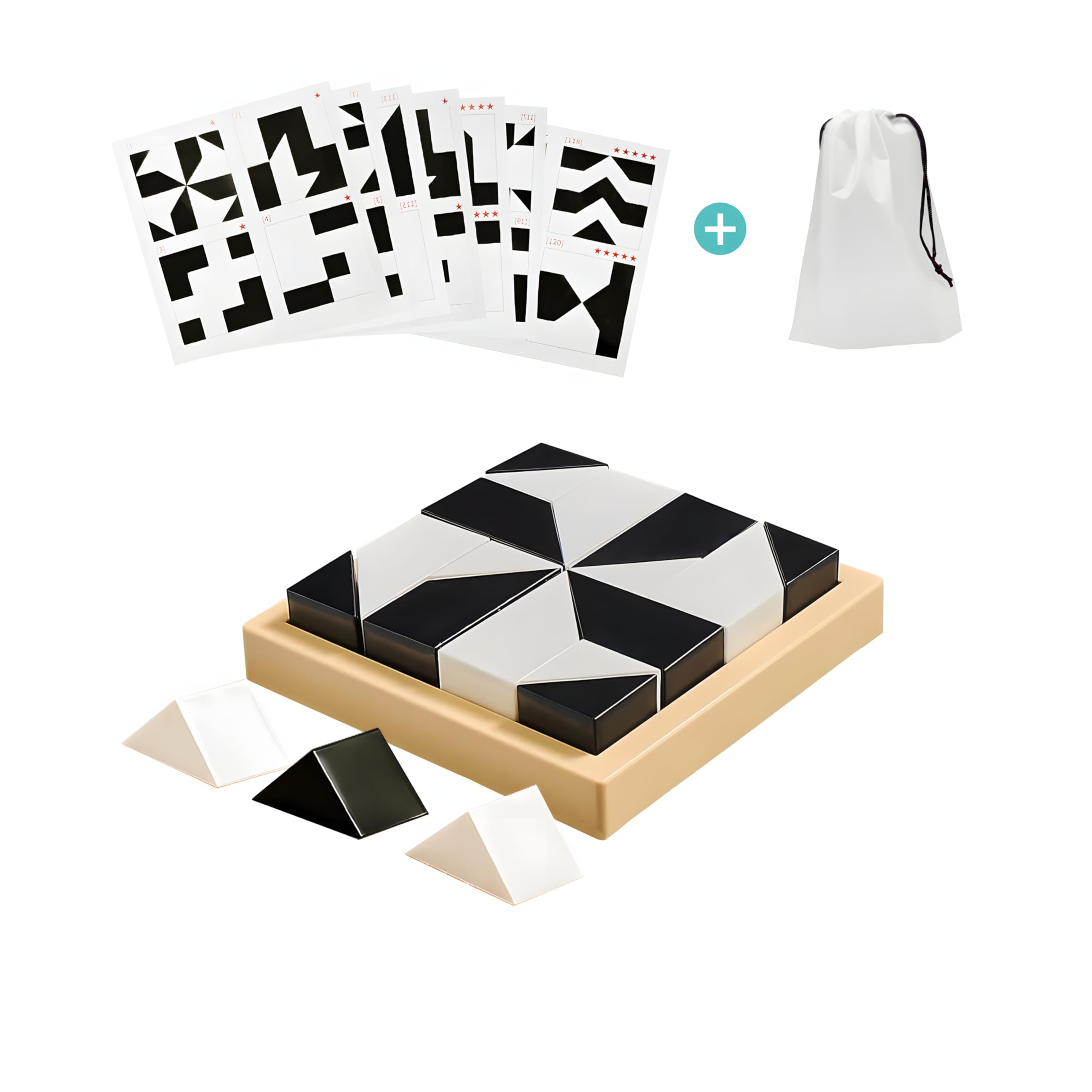 Juguete De Rompecabezas De Bloques, Juguetes Sensoriales Ocultos Con Bandeja Para Niños Y Adultos - Venta Internacional