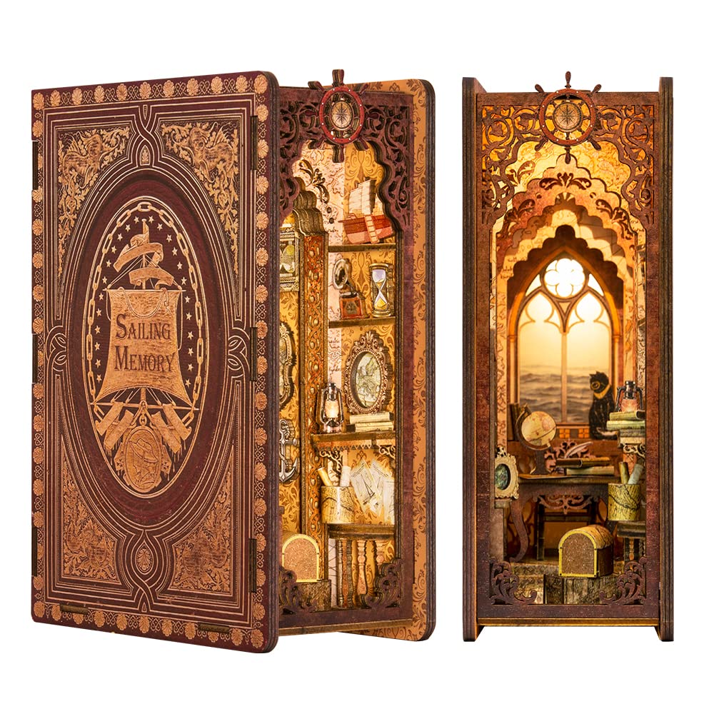 Kit De Rincón Para Libros De Bricolaje Cutebee, Estantería, Decoración, Rompecabezas 3d - Venta Internacional.