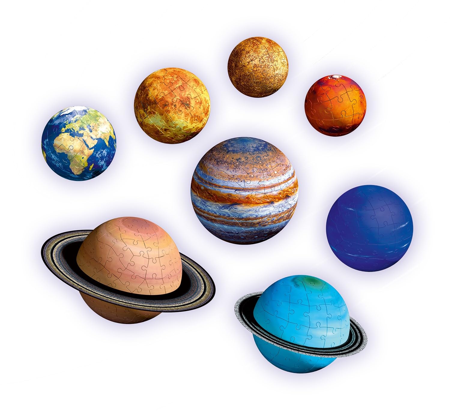 Foto 3 pulgar | Rompecabezas Ravensburger Solar System 540 Piezas 3d - Venta Internacional.