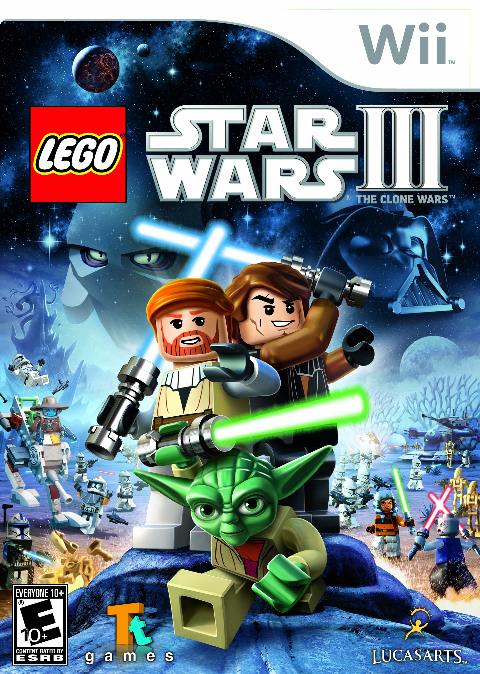 Foto 2 pulgar | Videojuego Nintendo Wii Lego Star Wars Iii: The Clone Wars - Venta Internacional.