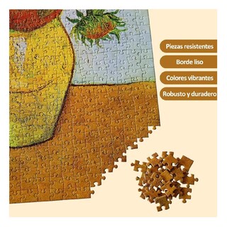 Foto 2 | Rompecabeza Puzzle Cresko Girasole Gogh Arte Belug Multicolor