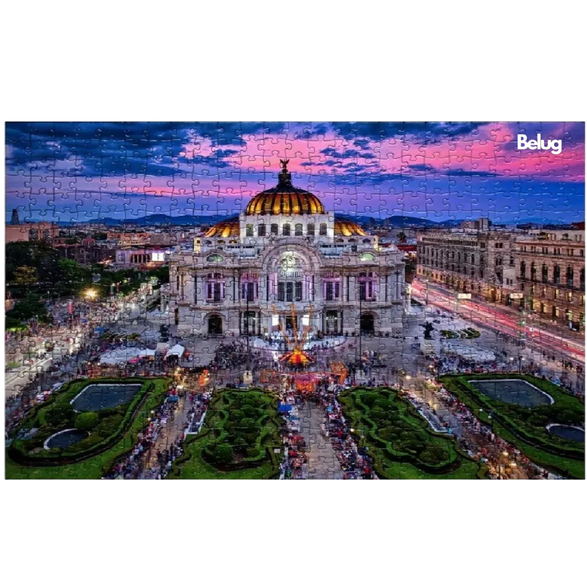 Rompecabezas 1000 Pz Bellas Artes Multicolor Calidad Premium, Belug Multicolor