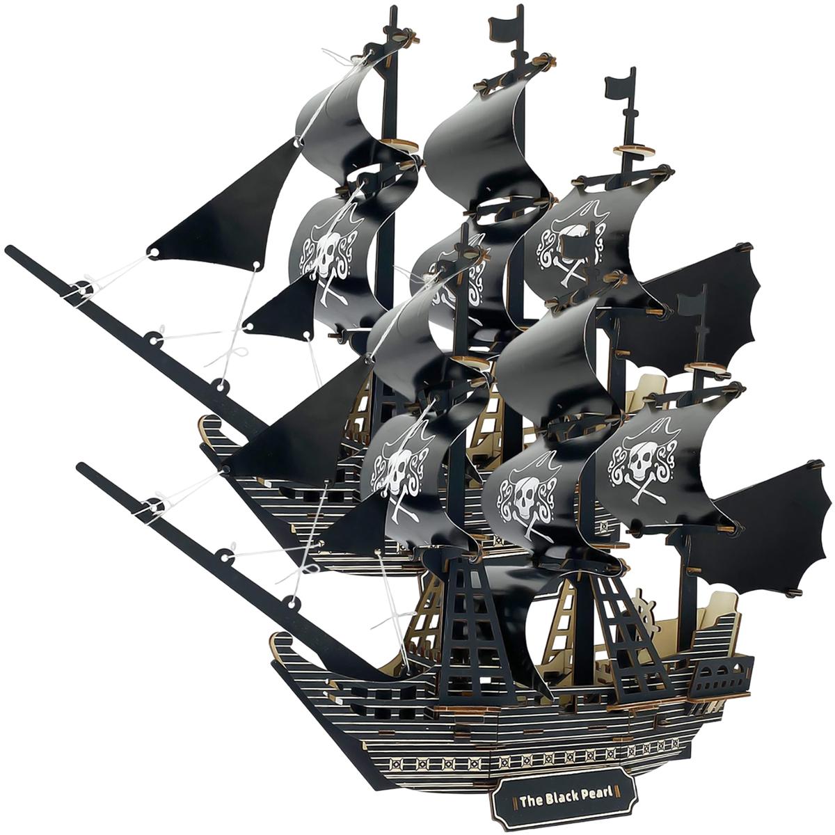 Foto 2 | Rompecabezas 3d Barco Mxpec-002 Ventdepot 2 Piezas Negro