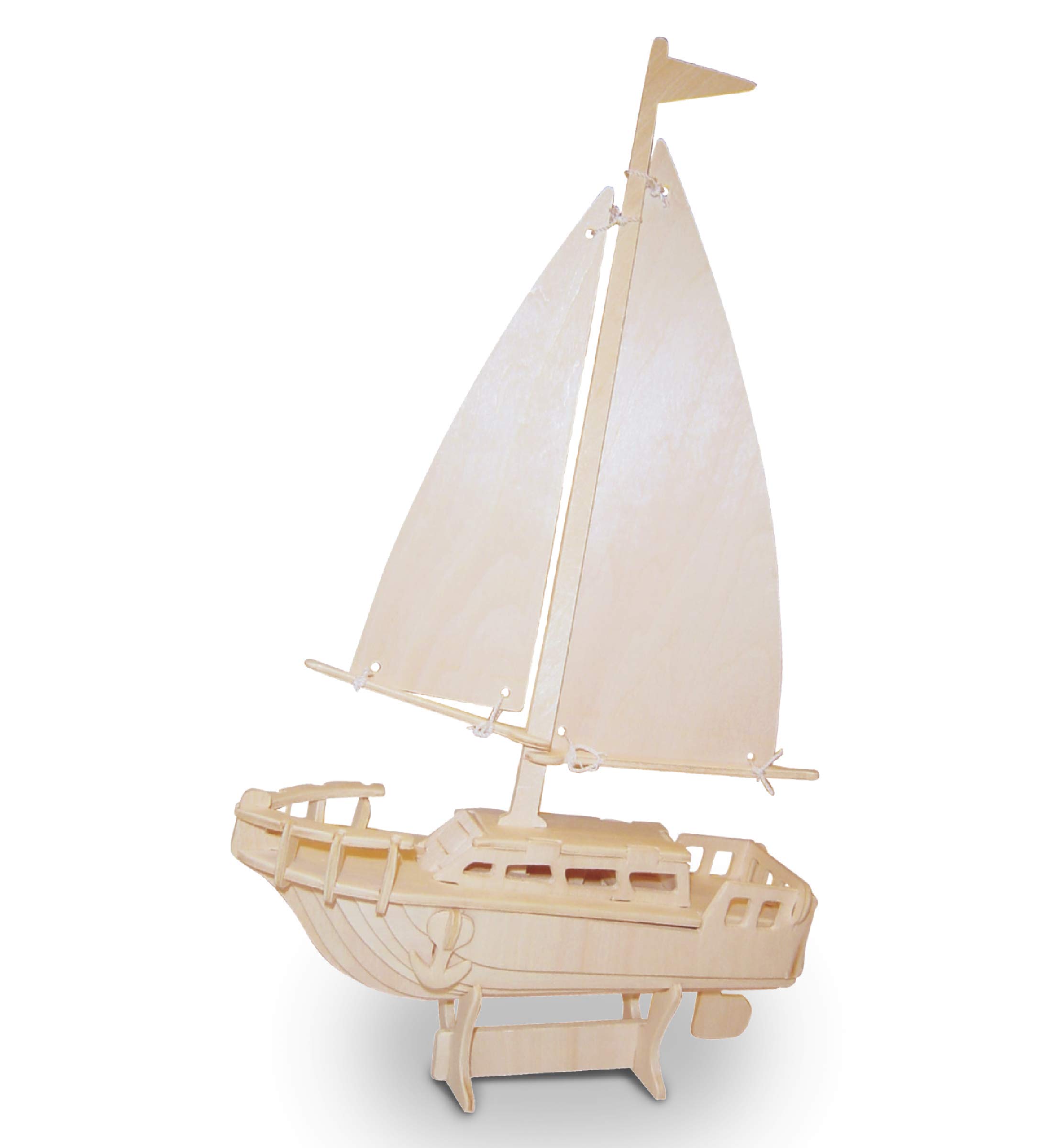 Foto 1 | Maqueta 3d De Madera Con Forma De Rompecabezas De Madera, Rompecabezas, Bricolaje, 39 Piezas - Venta Internacional.