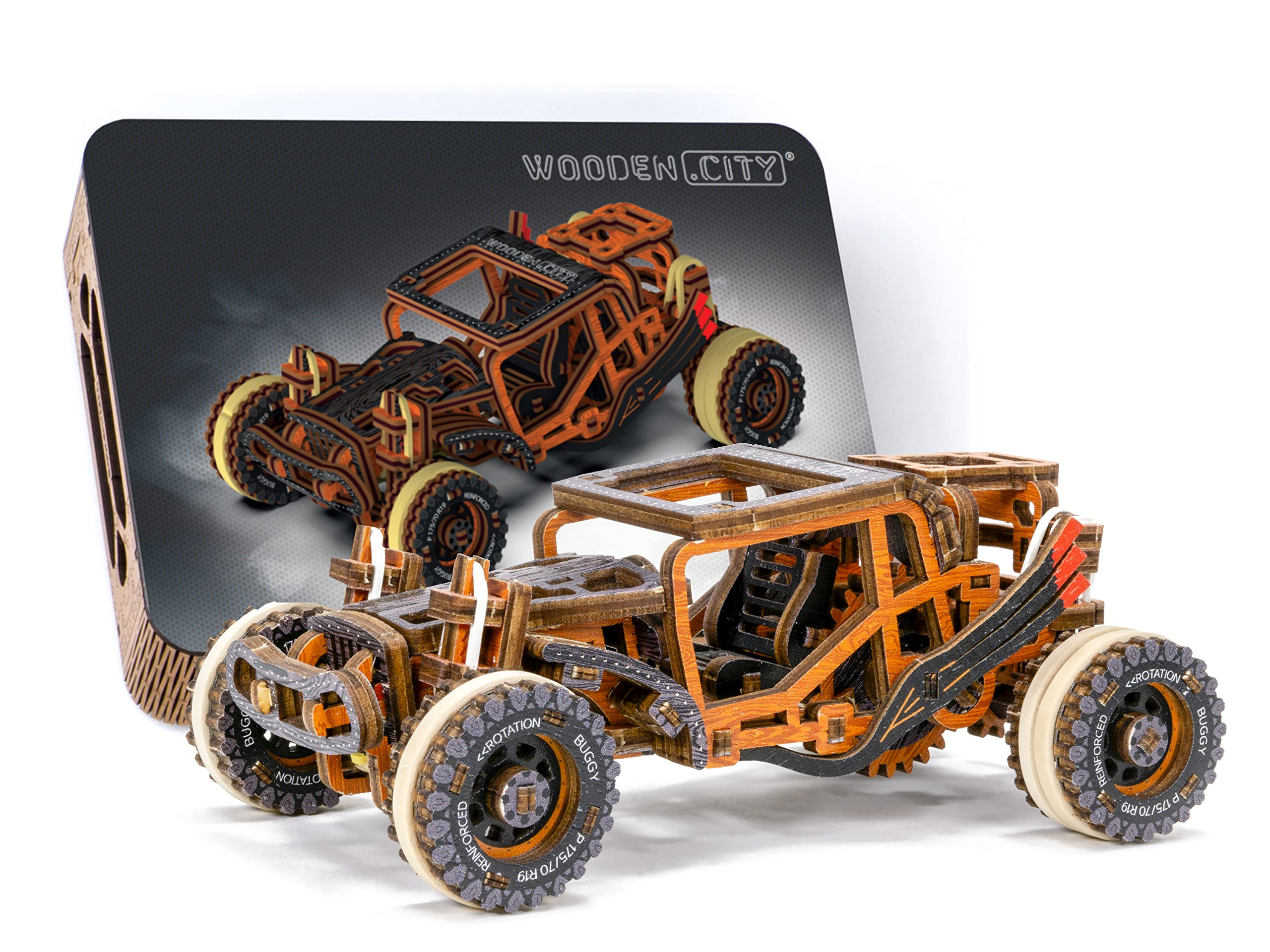 Foto 2 pulgar | Kit De Maqueta De Coche De Madera 3d Wooden.city Dune Buggy - Venta Internacional.