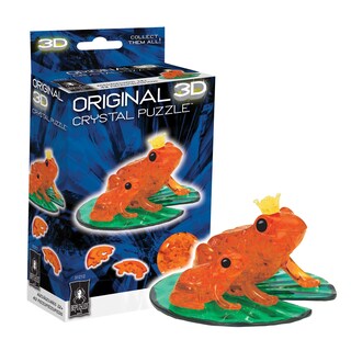 Foto 1 | Puzzle De Cristal 3d Bepuzzled Frog Para Jugadores De Rompecabezas De Más De 12 Años - Venta Internacional.