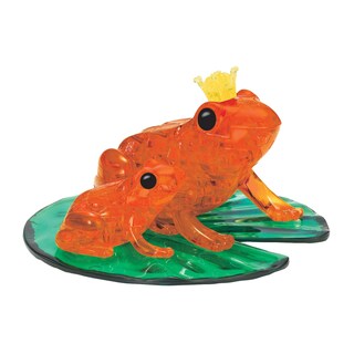 Foto 2 | Puzzle De Cristal 3d Bepuzzled Frog Para Jugadores De Rompecabezas De Más De 12 Años - Venta Internacional.