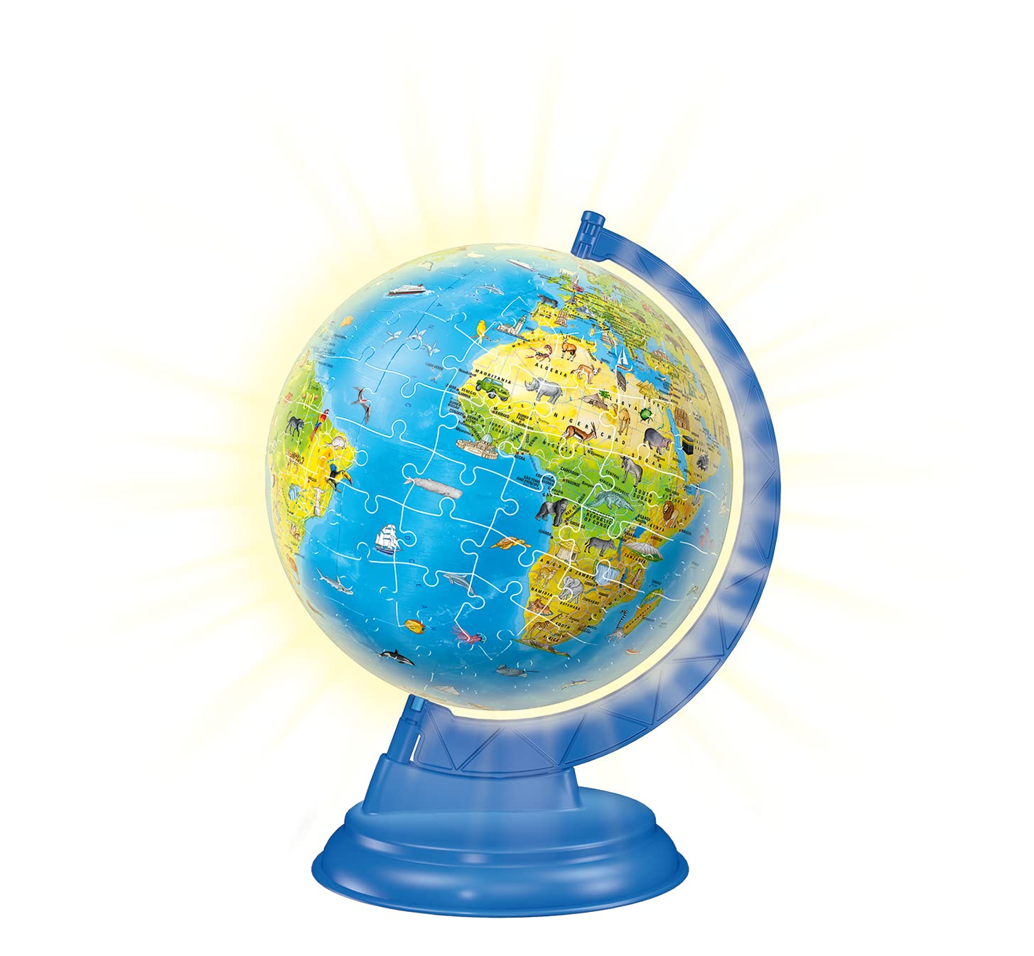 Foto 3 pulgar | Rompecabezas 3d Ravensburger Children's Globe 180 Piezas - Venta Internacional.
