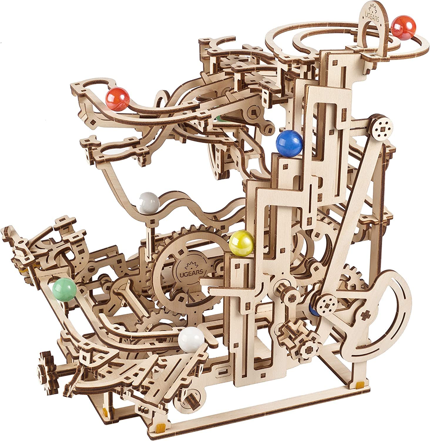 Foto 2 pulgar | Kit De Construcción De Maquetas De Rompecabezas 3d De Madera Ugears Marble Run - Venta Internacional.