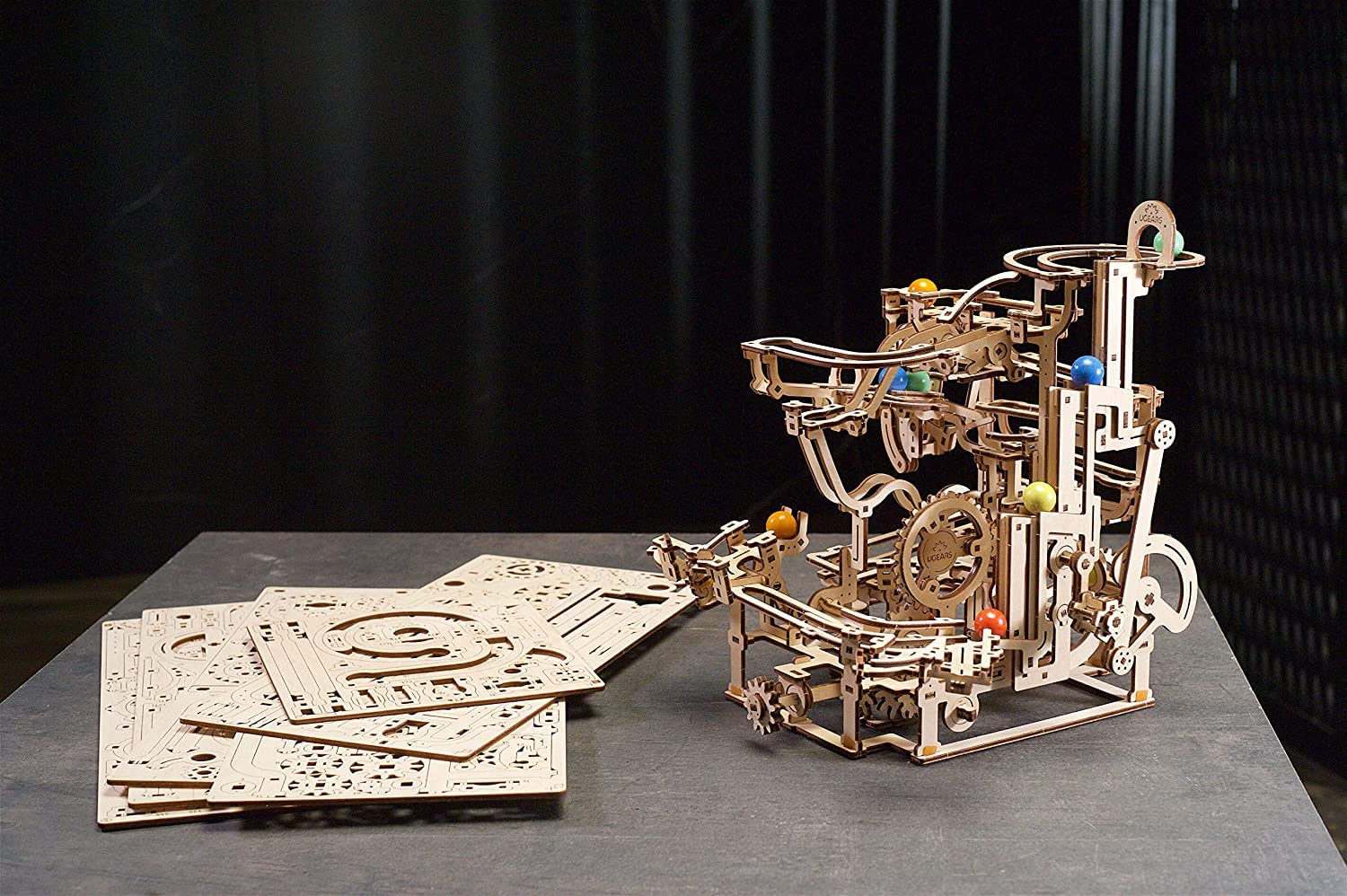 Foto 5 pulgar | Kit De Construcción De Maquetas De Rompecabezas 3d De Madera Ugears Marble Run - Venta Internacional.