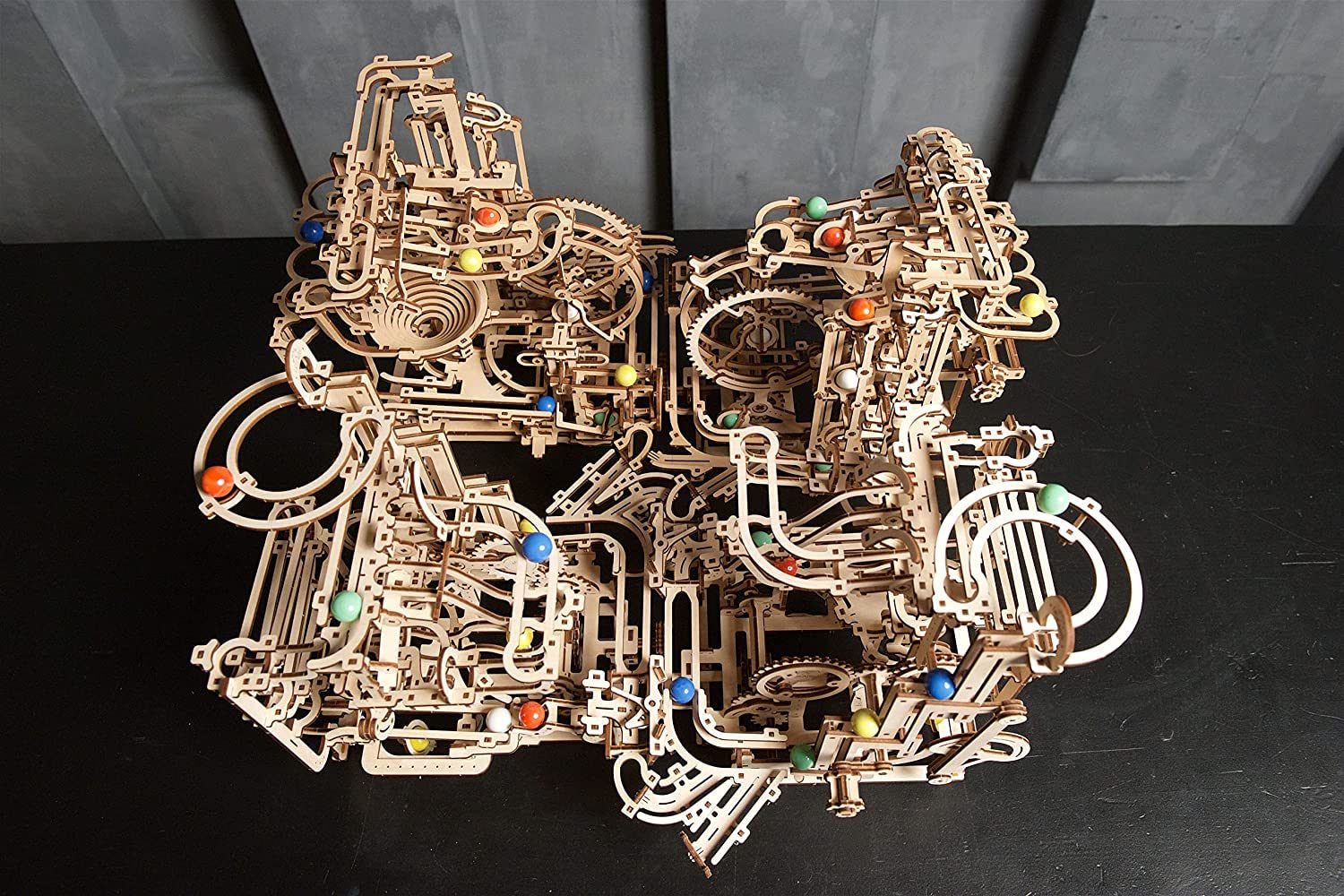 Foto 7 pulgar | Kit De Construcción De Maquetas De Rompecabezas 3d De Madera Ugears Marble Run - Venta Internacional.