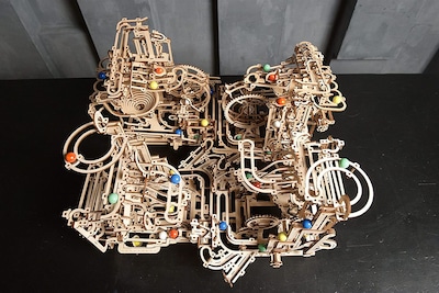 Foto 6 | Kit De Construcción De Maquetas De Rompecabezas 3d De Madera Ugears Marble Run - Venta Internacional.