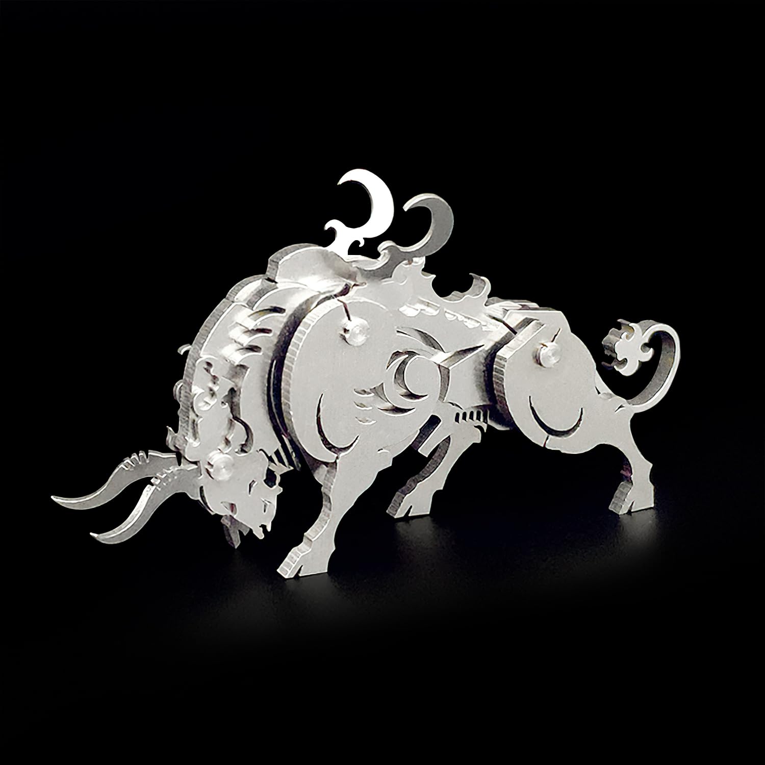 Foto 1 | Kit De Maqueta Mecánica De Vaca Microworld Con Rompecabezas De Metal 3d - Venta Internacional.