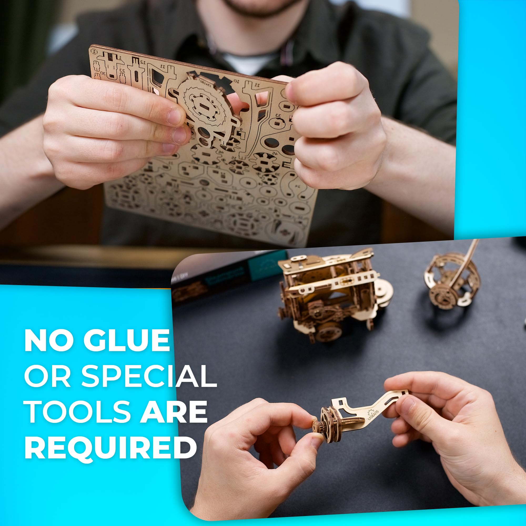 Foto 6 pulgar | Kit De Maquetas De Madera Ugears Steampunk Submarine Con 200 Piezas - Venta Internacional.