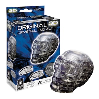 Foto 1 | Puzzle De Cristal 3d Bepuzzled Skull Original Para Mayores De 12 Años - Venta Internacional.