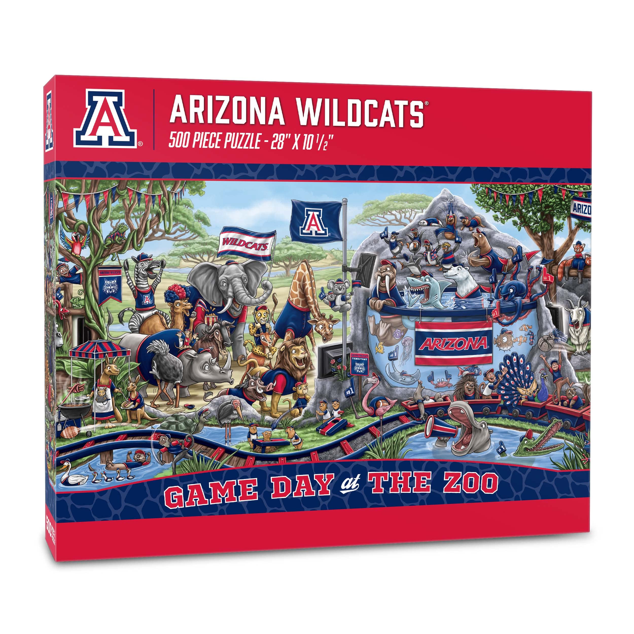 Foto 1 | Puzzle Youthefan: Día Del Juego De Los Arizona Wildcats De La Ncaa En El Zoológico - Venta Internacional.