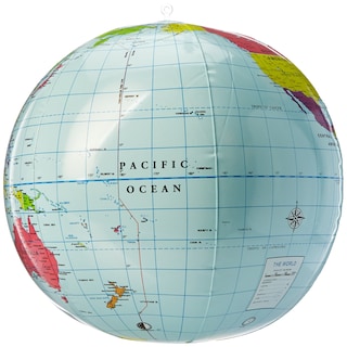 Foto 3 | Globo Inflable, Recursos De Aprendizaje, 30 Cm, Geografía Terrestre Para Niños - Venta Internacional.