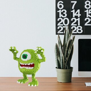 Foto 5 | Mike Wazowski Monsters Inc University Mini Set Bloques Figura 3d Armable