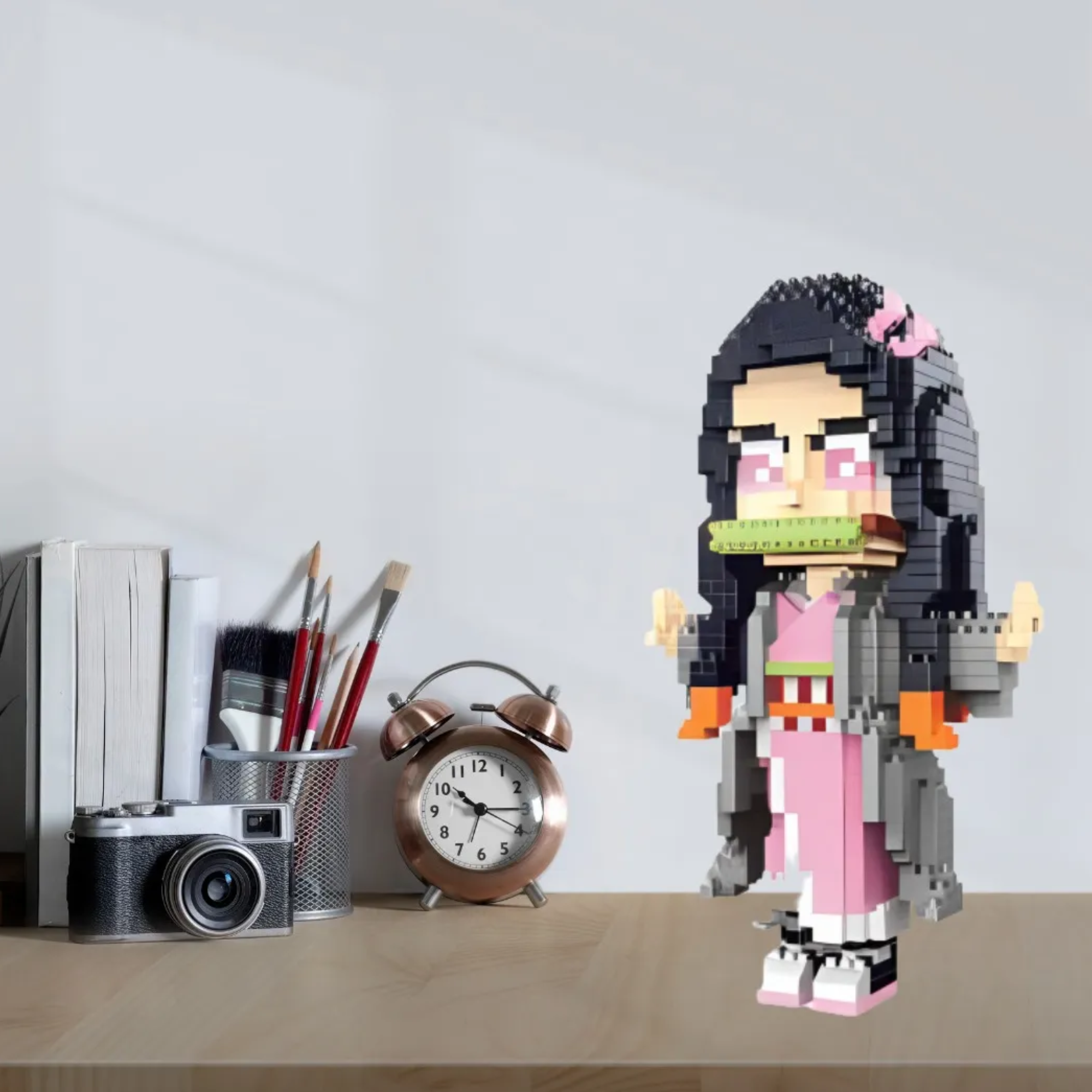 Foto 5 | Set De Construcción Lovesn Demon Slayer Nezuko Dm3030 1162 Piezas En Caja