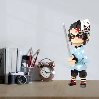 Foto 5 | Set De Construcción Lovesn Demon Slayer Tanjiro Kamado Aprendiz Dm3020 1117 Piezas En Caja