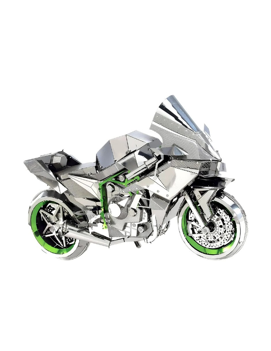 Foto 3 pulgar | Rompecabezas Motocicleta Kawasaki Ninja H2r 3d Metal