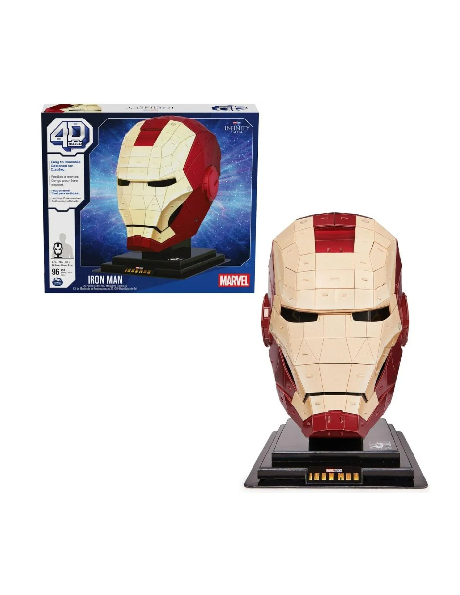 Foto 5 pulgar | Rompecabezas 4d Casco Iron Man