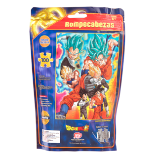 Foto 3 | Rompecabezas Dragon Ball Súper Bolsa Foil 100 Piezas