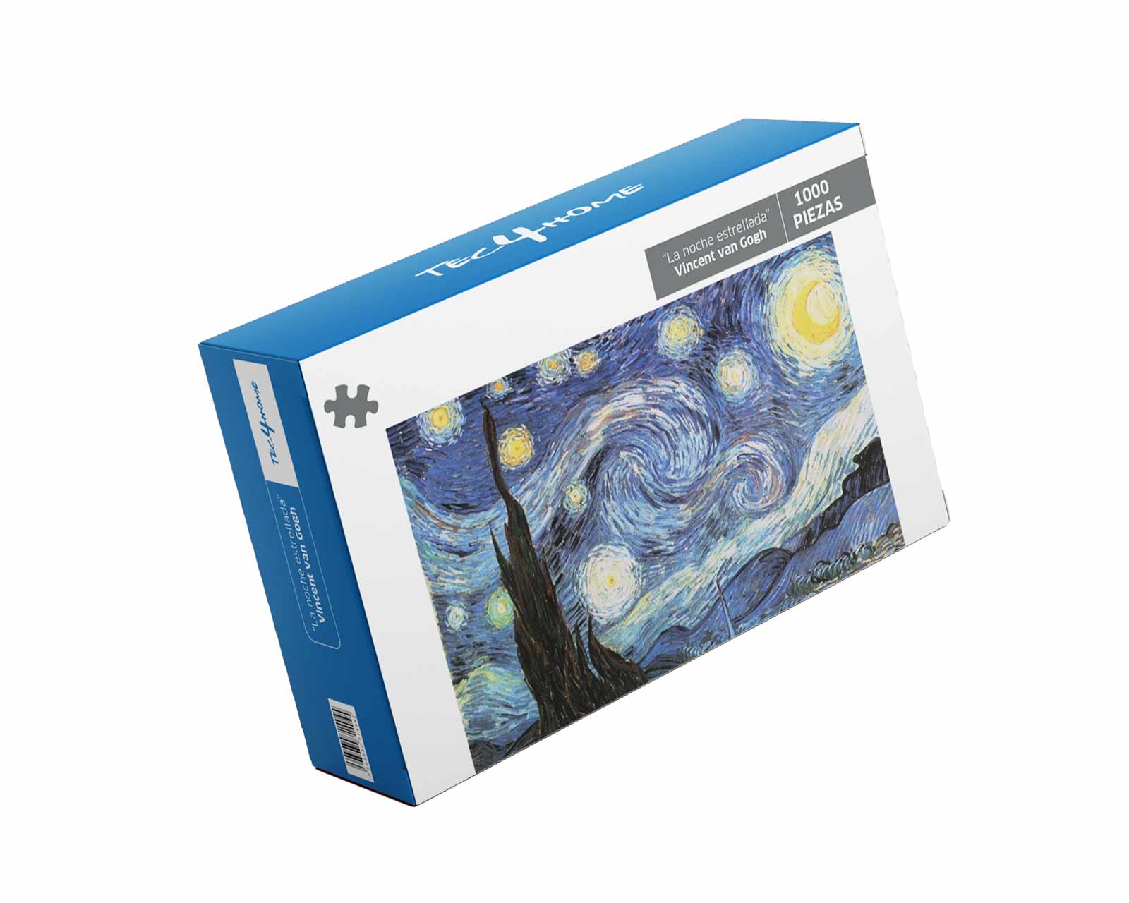 Foto 2 | Rompecabezas Tec4home Vincent Van Gogh La Noche Estrellada Mil Piezas