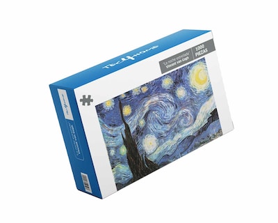 Foto 2 | Rompecabezas Tec4home Vincent Van Gogh La Noche Estrellada Mil Piezas
