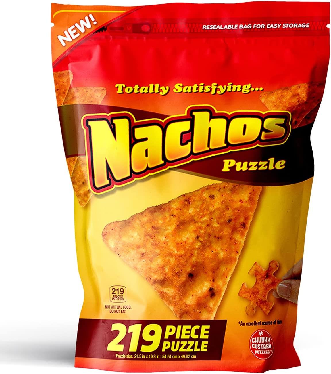 Foto 2 pulgar | Venta Internacional- Rompecabezas Nacho Chip 219 PZAS Jigsaw Puzzle 20'' X 21'' Snack Series Food