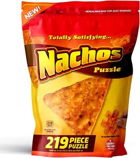 Foto 1 | Venta Internacional- Rompecabezas Nacho Chip 219 PZAS Jigsaw Puzzle 20'' X 21'' Snack Series Food
