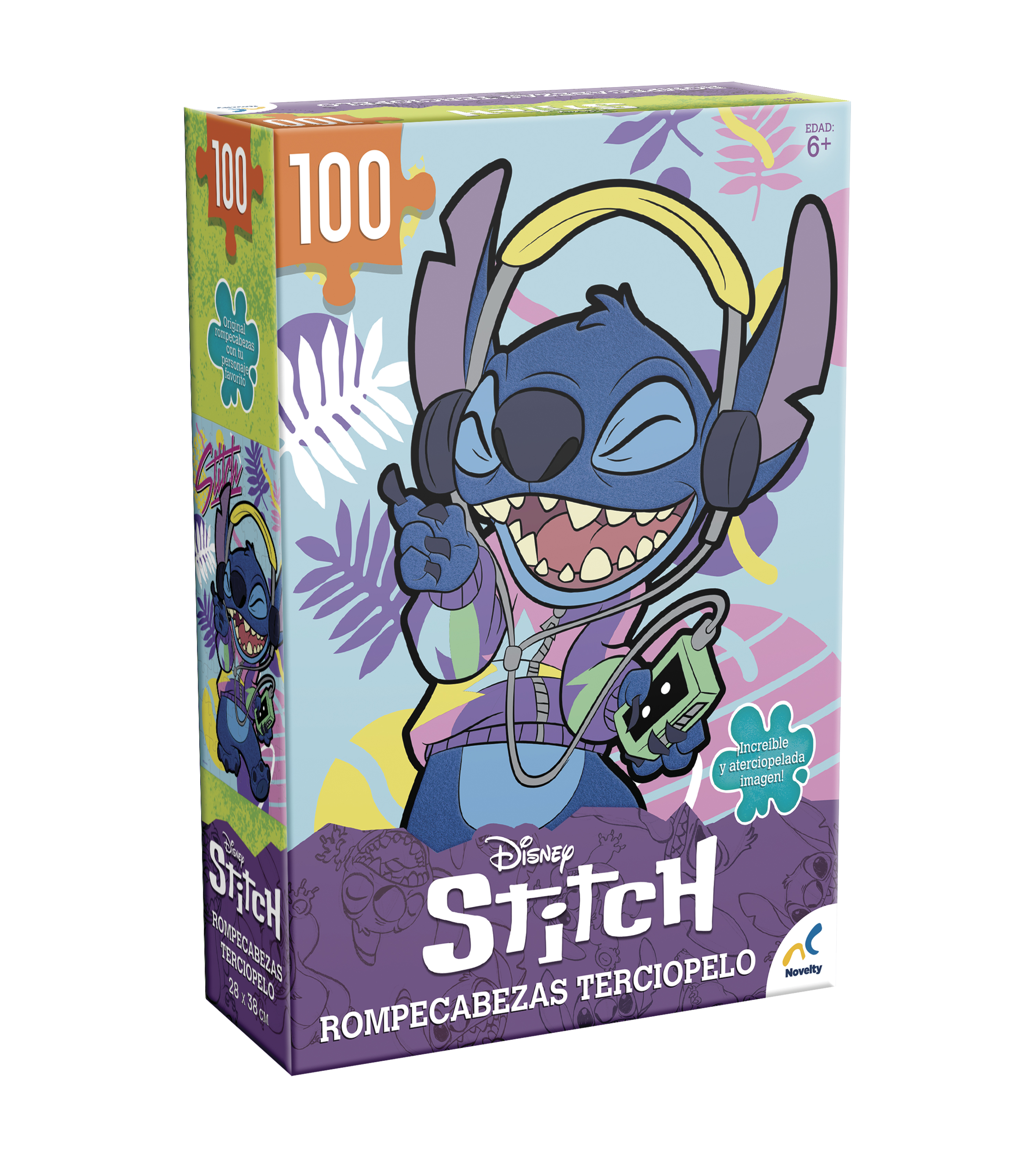 Foto 2 pulgar | Rompecabezas Disney Stitch 100 Piezas