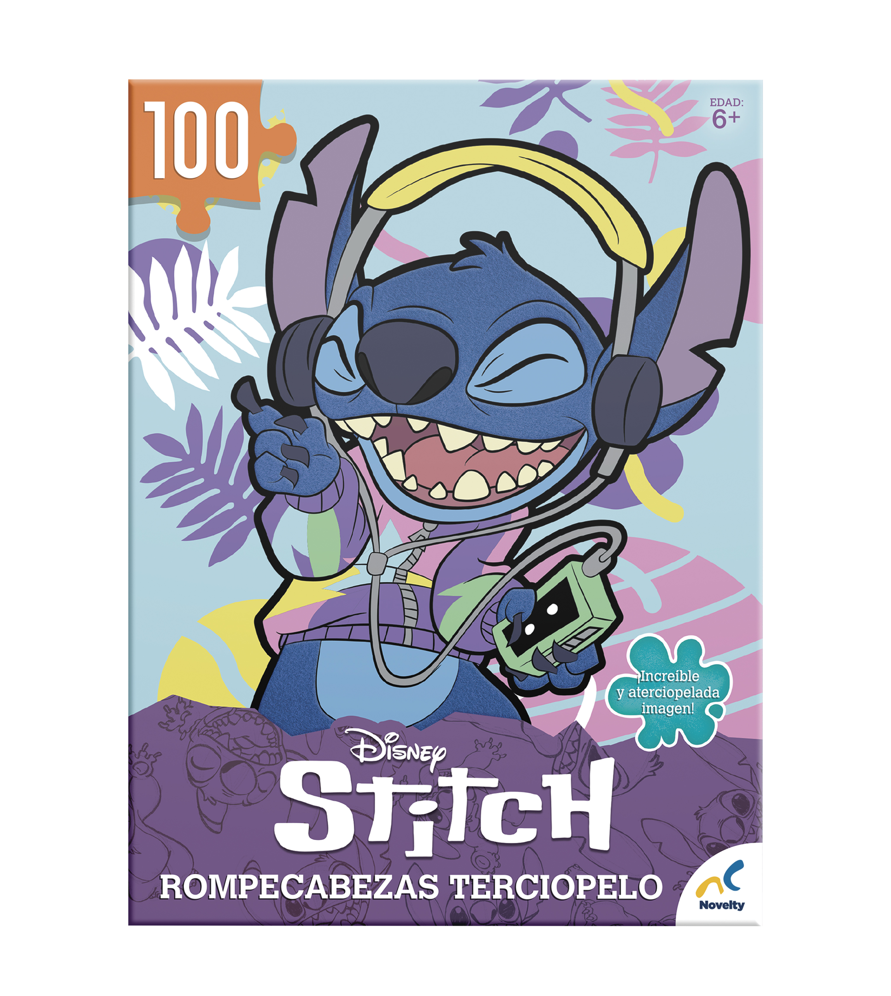 Foto 3 pulgar | Rompecabezas Disney Stitch 100 Piezas