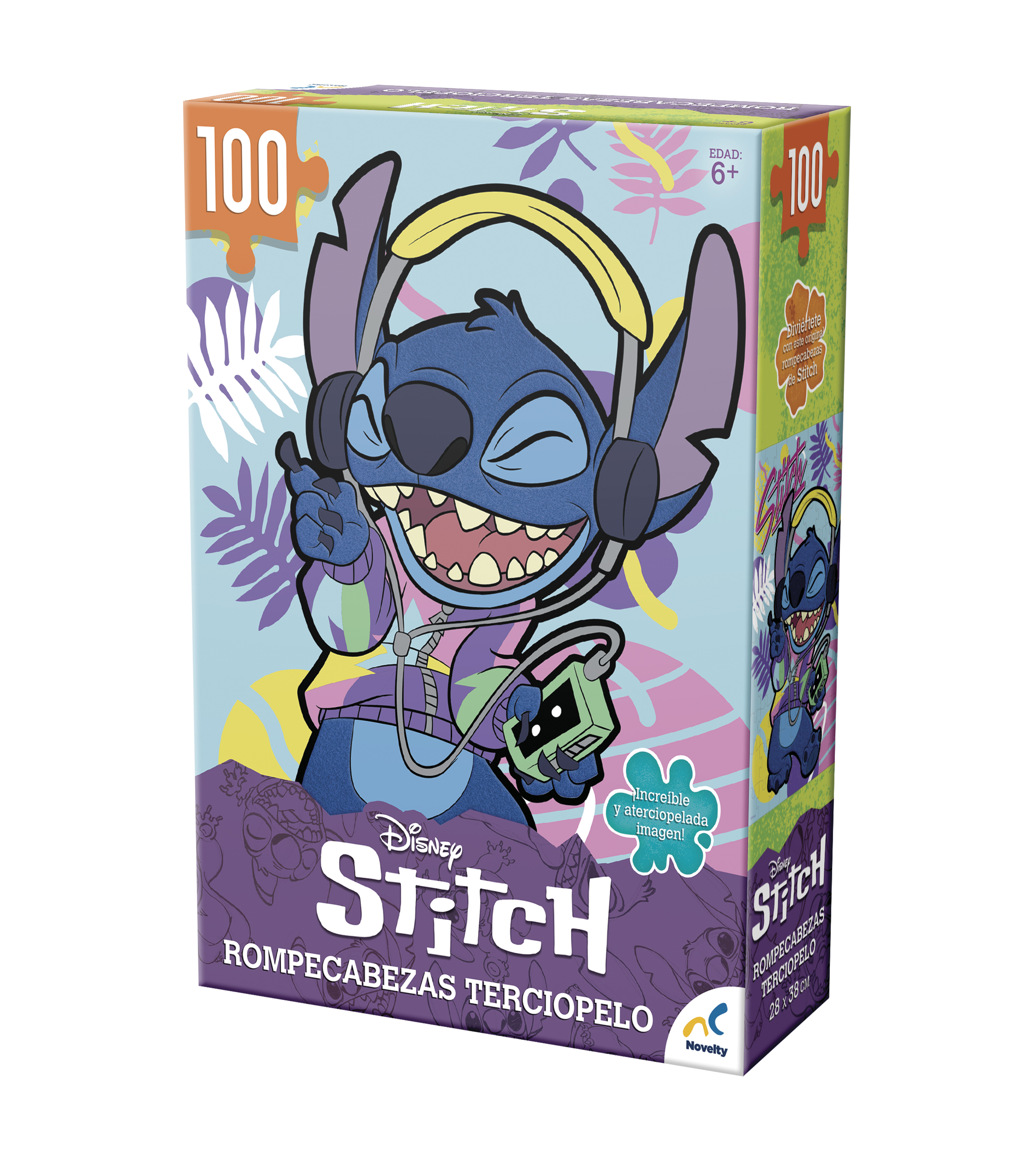 Foto 4 pulgar | Rompecabezas Disney Stitch 100 Piezas