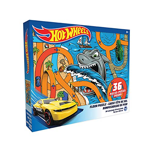 Foto 1 | Rompecabezas De Suelo Para Niños Hot Wheels - Venta Internacional.