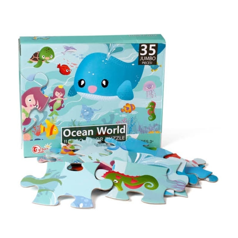 Foto 4 pulgar | Puzzle Para Niños Marine World 35 Piezas +3 Años - Venta Internacional.
