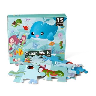 Foto 3 | Puzzle Para Niños Marine World 35 Piezas +3 Años - Venta Internacional.