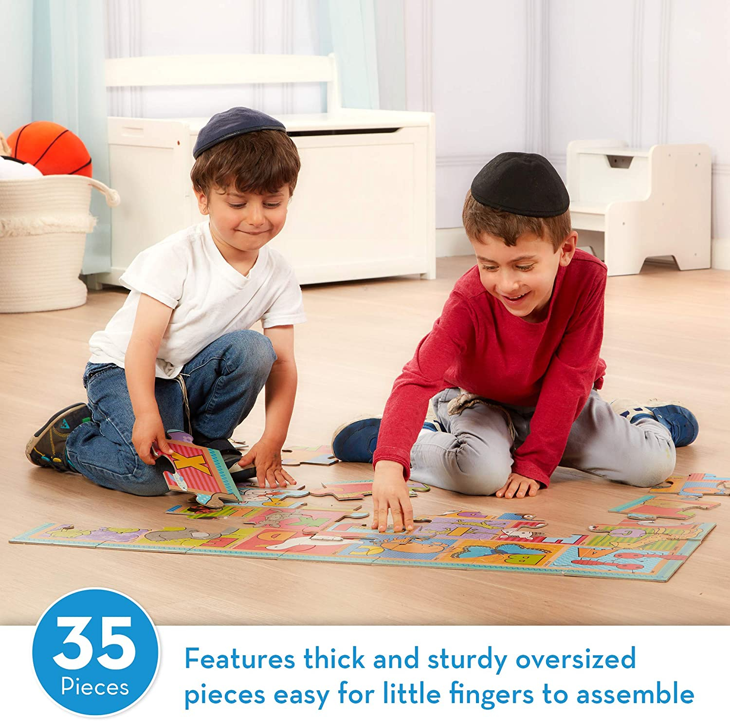 Foto 4 pulgar | Puzle de Suelo Abc Animals Gigante de Melissa & Doug - Venta Internacional