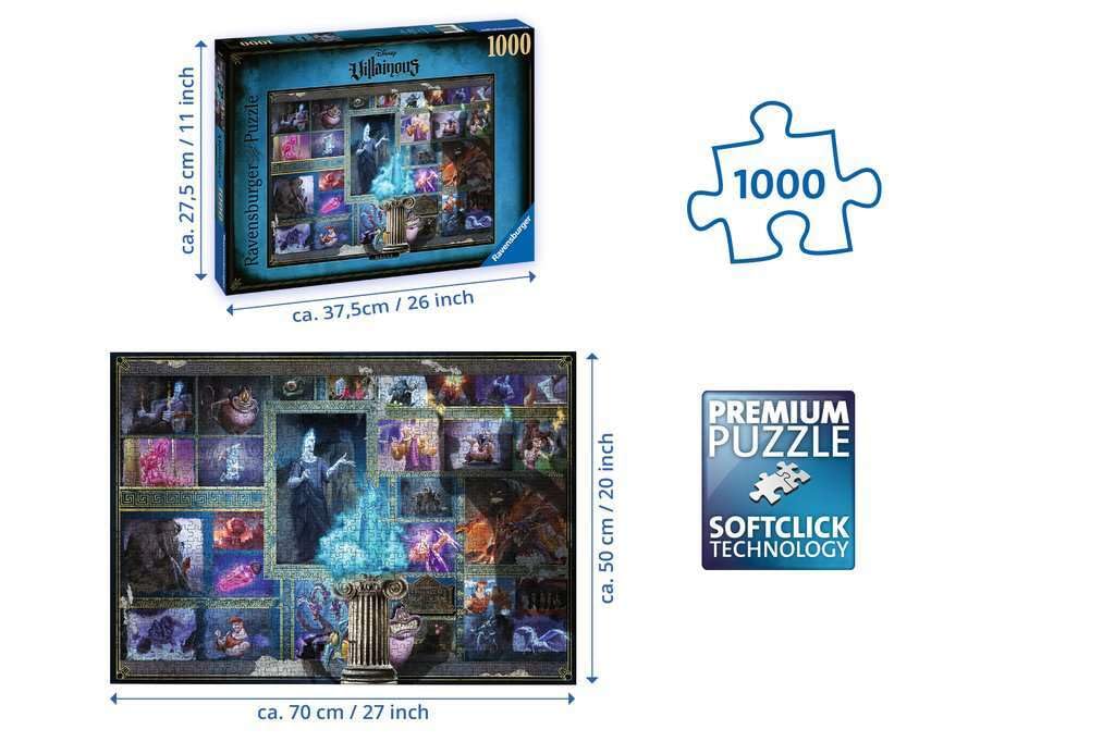 Foto 4 pulgar | Rompecabezas Ravensburger Disney Villainous 1000 Piezas-Venta Internacional