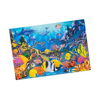 Foto 1 | Rompecabezas Melissa & Doug Submarine Ocean Floor 48 Piezas 60 x 90 cm - Venta Internacional