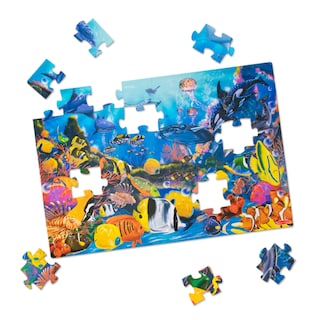 Foto 4 | Rompecabezas Melissa & Doug Submarine Ocean Floor 48 Piezas 60 x 90 cm - Venta Internacional