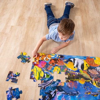Foto 7 | Rompecabezas Melissa & Doug Submarine Ocean Floor 48 Piezas 60 x 90 cm - Venta Internacional