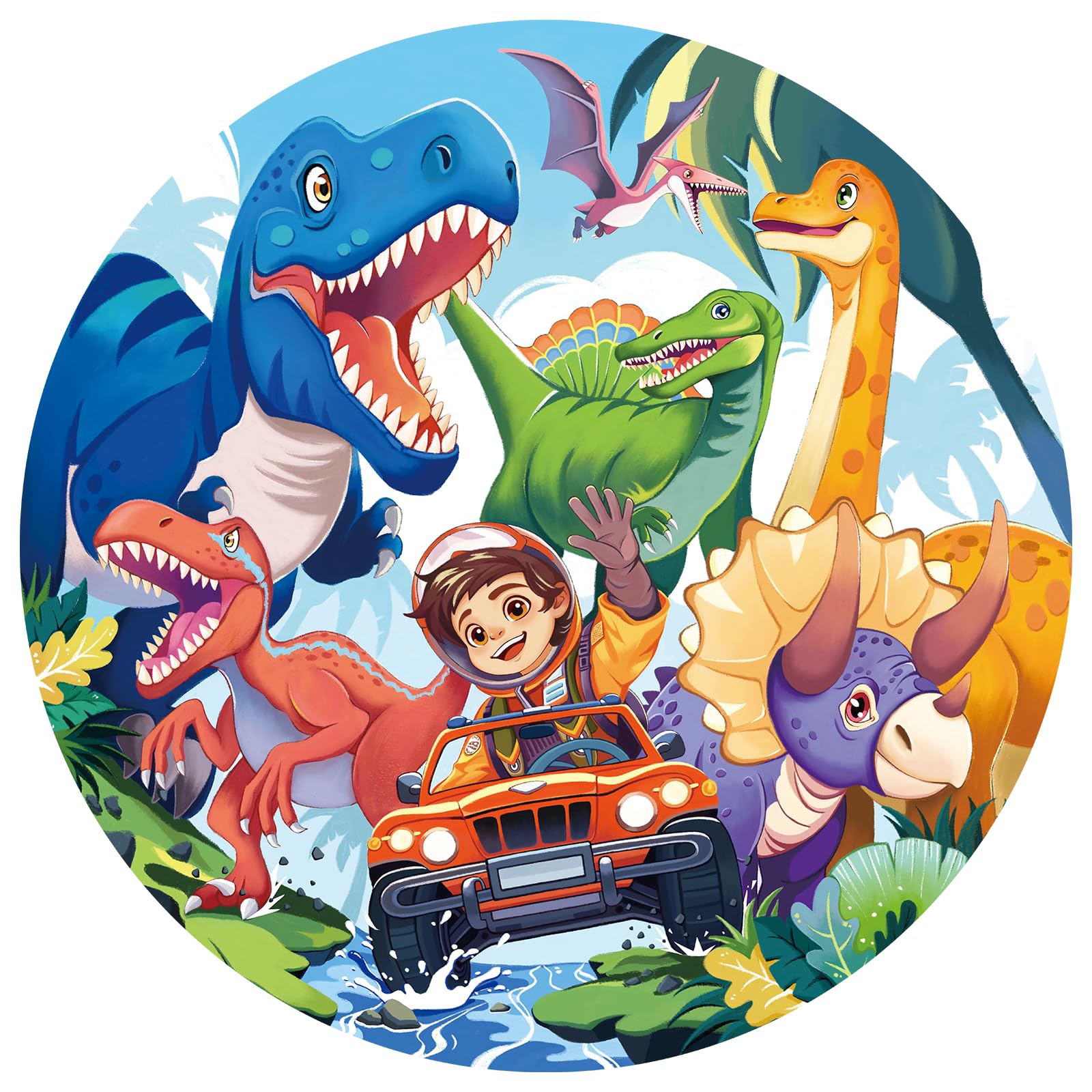 Foto 7 | Puzle Talgic Dinosaur 70 Piezas  - Venta Internacional