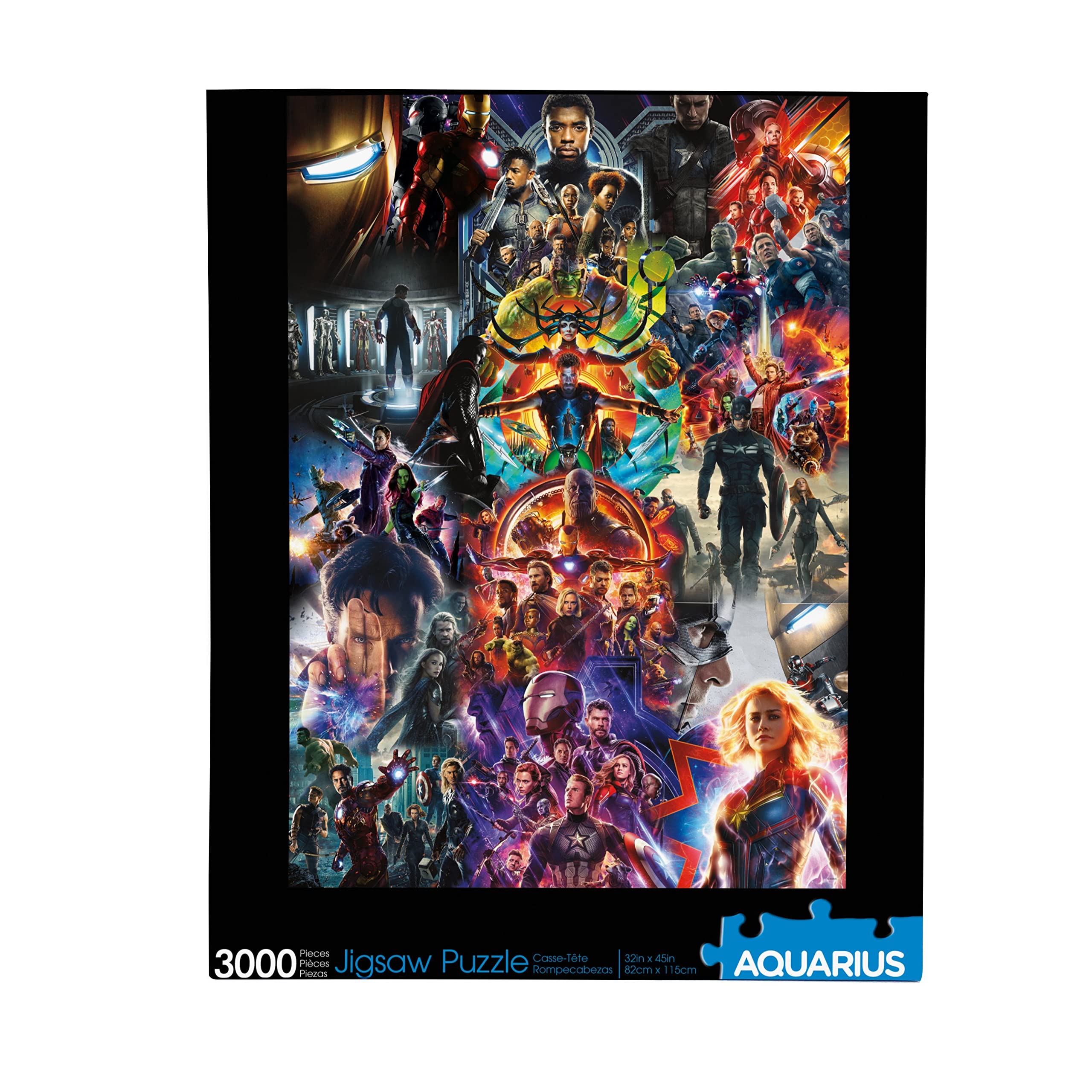 Foto 2 pulgar | Rompecabezas Aquarius Marvel Avengers Collage 3000 Piezas - Venta Internacional